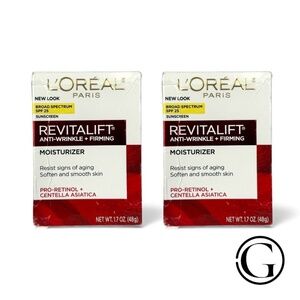 L’Oreal Revitalift Anti-Wrinkle + Firming Moisturizer SPF 25 1.7 oz NEW EXP